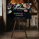 Recherche de floral welcome mariage signalisations Script élégant