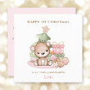 Search for bears christmas cards Pink