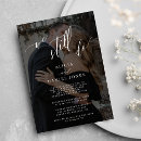 Search for elegant vow renewal invitations Black and white