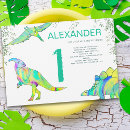 Recherche de watercolor dinosaur invitations Jungle