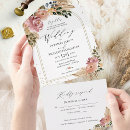 Search for natural wedding invitations Bohemian
