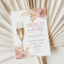 Search for boho brunch and bubbly invitations Watercolor floral