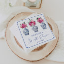Recherche de motif floral serviettes Bride