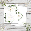 Search for 50th anniversary vow renewal invitations Floral