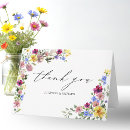 Search for wildflower thank you cards Calligraphy