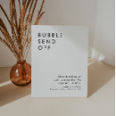 Search for bubble send off signs Modern