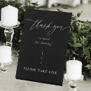 Search for thank you wedding signs Black and white
