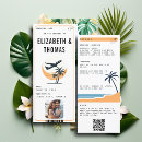 Search for vintage beach wedding invitations Hawaii