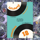Recherche de music birthday invitations Rétro
