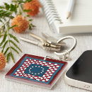 Search for americana keychains Red white blue