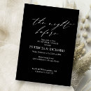 Search for stylish rehearsal dinner invitations Minimal