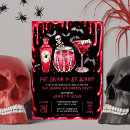 Recherche de sang halloween invitations Parti halloween adulte