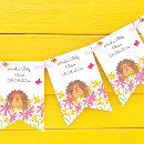 Search for baby nursery bunting flags Pink
