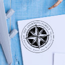 Search for compass rubber stamps Return address