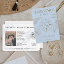 Search for compass wedding invitations Passport