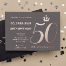 Search for rose gold foil birthday invitations Simple