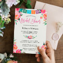 Search for papel picado bridal shower invitations Colourful