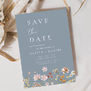 Recherche de dusty blue save the dates Fleur sauvage