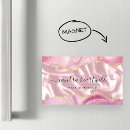 Recherche de feminine business cards Parties scintillant or