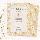Search for pressed flower invitations Mother to be