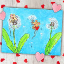 Recherche de pissenlit cartes postales Amour
