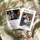 Search for winter wedding thank you cards Simple