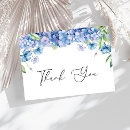 Search for blue hydrangea cards Minimalist