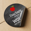 Search for worlds best instructor stickers Chalkboard