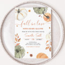 Recherche de fall in love baby shower invitations Aquarelle