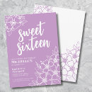 Recherche de whimsical sweet 16 invitations Pour elle