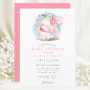 Recherche de lapin rose invitations Mother to be