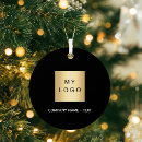 Search for company logo ornaments Black