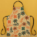 Search for 70s pattern aprons Orange