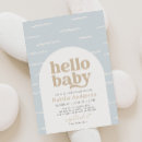 Recherche de vagues de mer invitations Bébé à bord