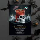 Search for bloody halloween invitations Skull