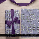 Search for lavender purple wrapping paper Snowflakes