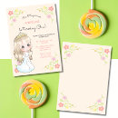 Search for princess peach invitations Watercolor floral