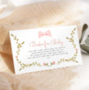 Search for baby celebration invitations Pink bow