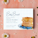 Search for pancake baby pregnancy invitations Blue