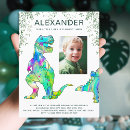 Search for 3rd boy birthday invitations Green