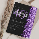 Search for dinner 40th birthday invitations Forty