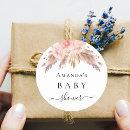 Recherche de flower baby shower autocollants Moderne