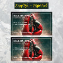 Search for bilingual business cards Spanish