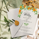 Search for fruit wedding invitations Orange blossom