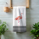 Search for pink flamingo bath towels Bathroom