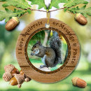 Search for animal lover ornaments Squirrel