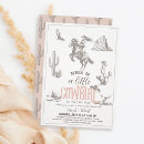 Recherche de western baby shower invitations Cheval