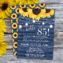 Recherche de 85th birthday invitations Bleu