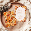 Search for fall bridal shower invitations Terracotta