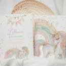 Recherche de arcs en ciel invitations D'anniversaire de la licorne